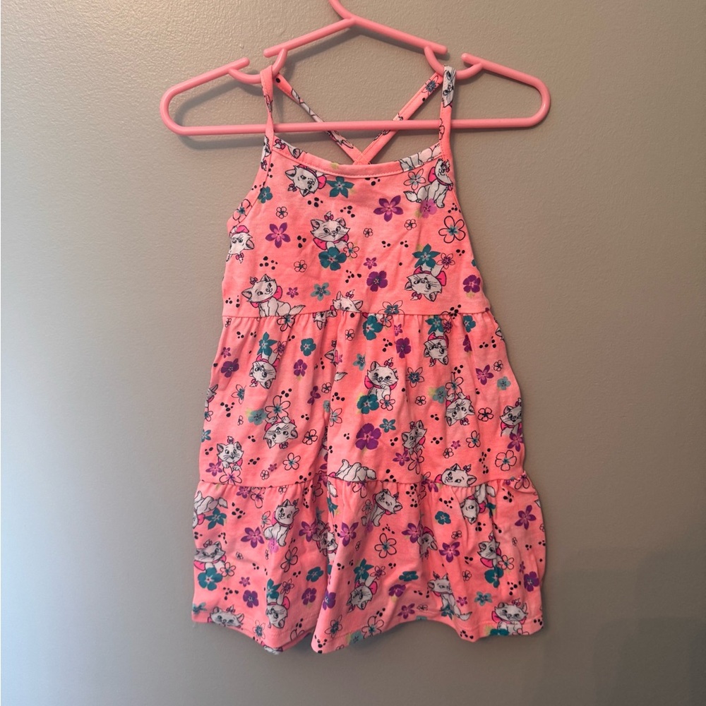 Pink Floral Disney Dress